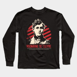 Voltairine de Cleyre - Anarchists Long Sleeve T-Shirt